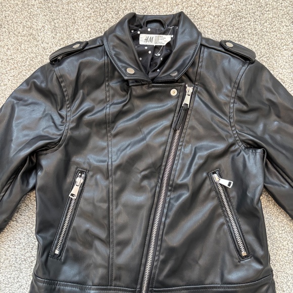 Faux Leather Biker Jacket - Picture 2 of 4